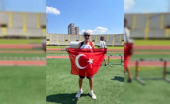 Egeli akademisyen 32. Balkan Masterler Atletizm Şampiyonası’nda ikinci oldu