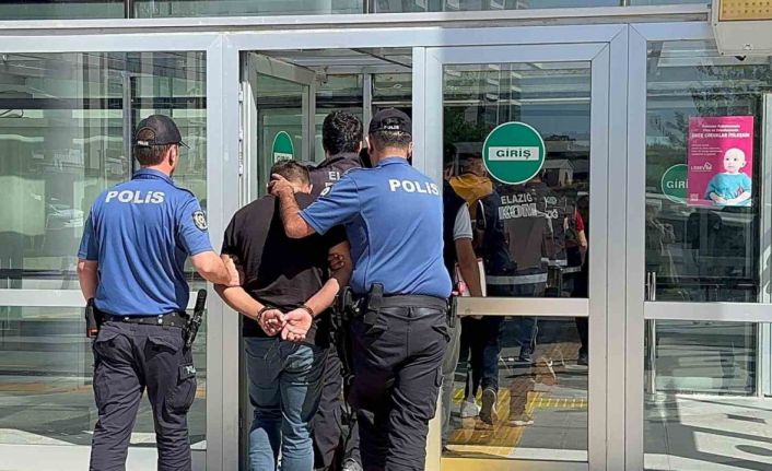 Elazığ’da 9 şüpheliden 2’si tutuklandı