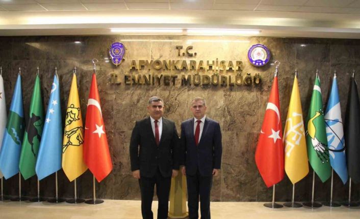 Emniyet İl Emniyet Müdürü Mahmut Ay’a ziyaretçi akını