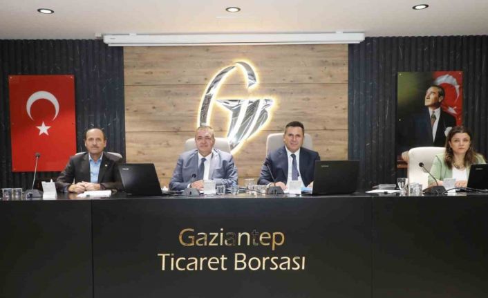 Gaziantep Ticaret Borsası  eylül ayı meclis toplantısı yapıldı