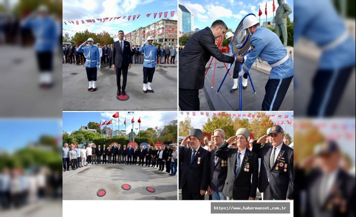 GAZİLER GÜNÜ DOLAYISI İLE KARTAL'DA ATATÜRK ANITI’NA ÇELENK SUNULDU