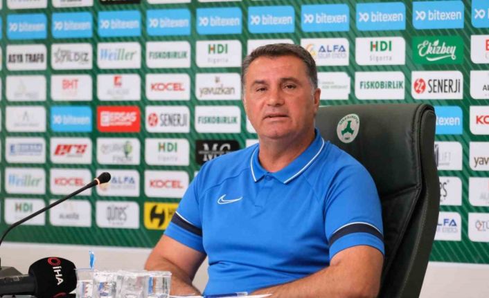 Giresunspor Teknik Direktörü Mustafa Kaplan, ilk 4 haftayı değerlendirdi