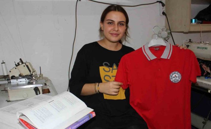 Hem terzilik yapıyor hem KPSS’ye hazırlanıyor: Şehit ve gazi çocuklarına okul kıyafetleri ücretsiz