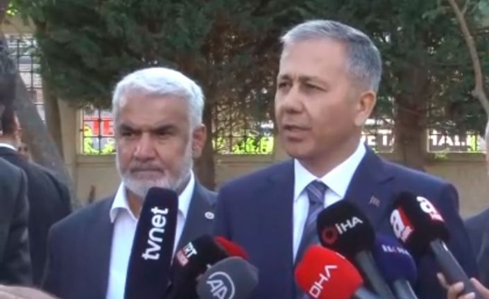 İçişleri Bakanı Yerlikaya: "Kesin zarar tespiti bittikten sonra mutlaka bir yardım ödemesi desteğinde bulunacağız"