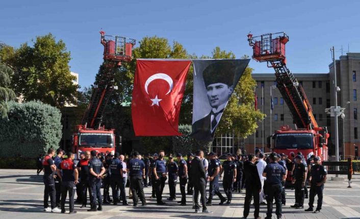 İtfaiye Teşkilatı ile Eskişehir İtfaiyesi’nin kuruluş yıl dönümü için kutlama yapıldı