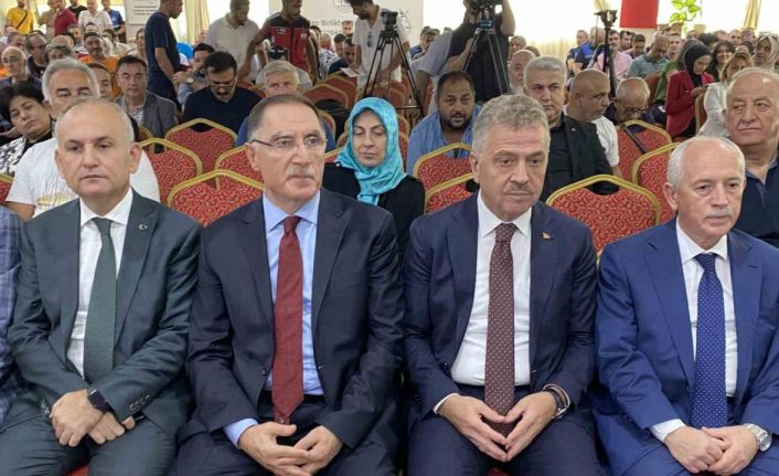 Kamu Başdenetçisi Şeref Malkoç Gaziosmanpaşalılar buluştu