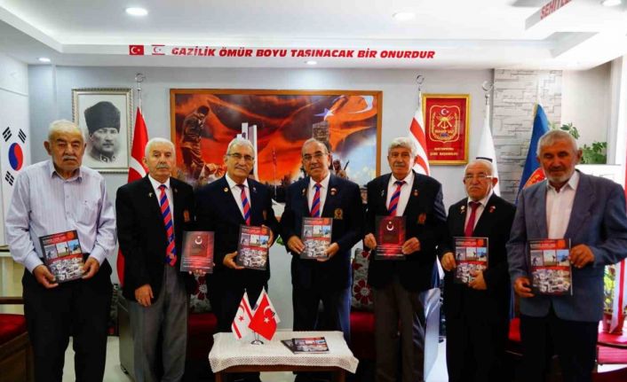 Kıbrıs gazilerinin anıları kitapta toplandı