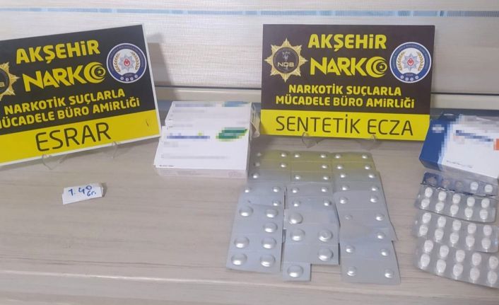 Konya’da uyuşturucu operasyonu: 1 tutuklama