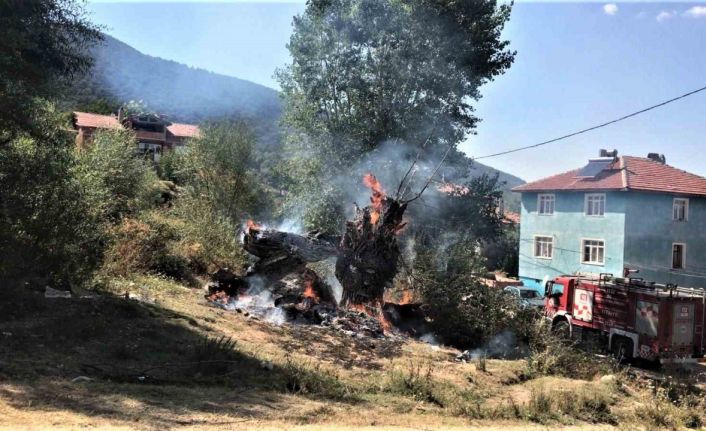 Kütahya OBG 1 haftada 7 kırsal alan ve 3 orman yangınına müdahale etti