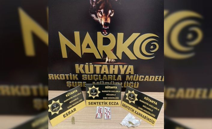 Kütahya’da 124 şahıs, 75 araç, 7 ticari taksi ve 12 motosikletin sorgusu yapıldı