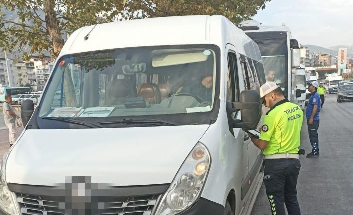 Manisa’da korsan taşımacılığa göz açtırılmıyor