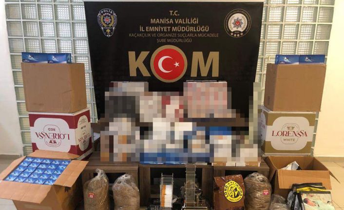 Manisa’da polisten 3 ilçede SİS operasyonu