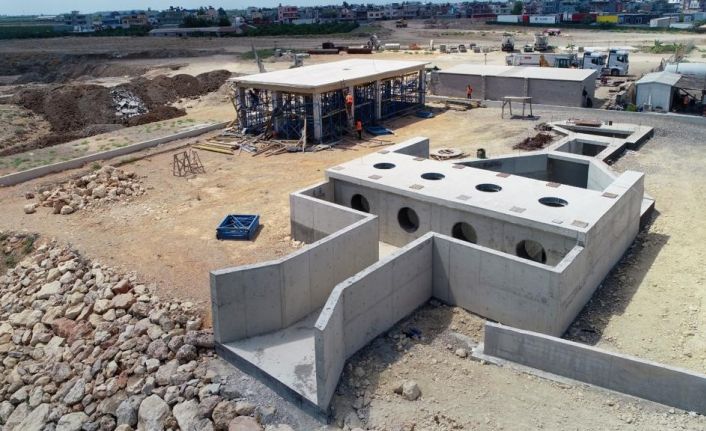 MESKİ, Şahin Mahallesi yağmursuyu terfi merkezi çalışmalarına devam ediyor