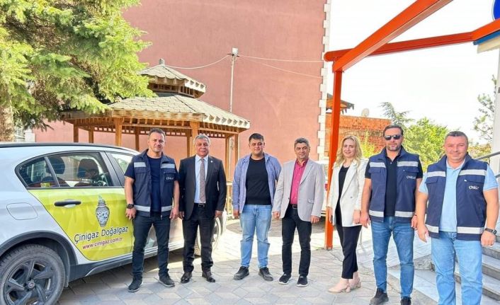 Müjdeyi Başkan Arif Teke verdi, Altıntaş doğalgaza kavuşuyor