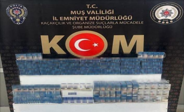 Muş’ta kaçakçılık operasyonunda 8 kişi yakalandı