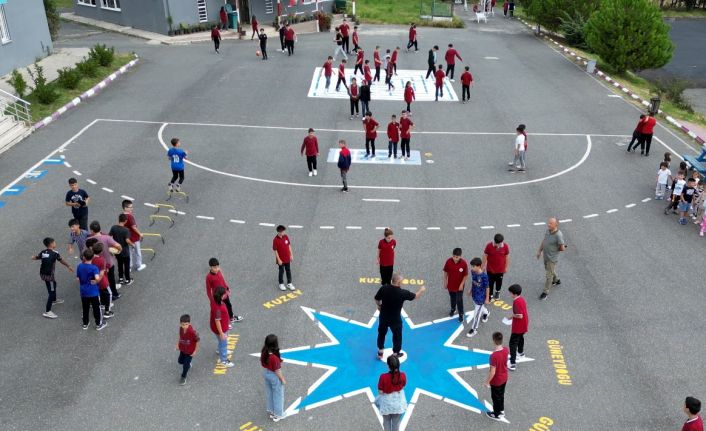 Öğrencilere okulu sevdiren çalışma