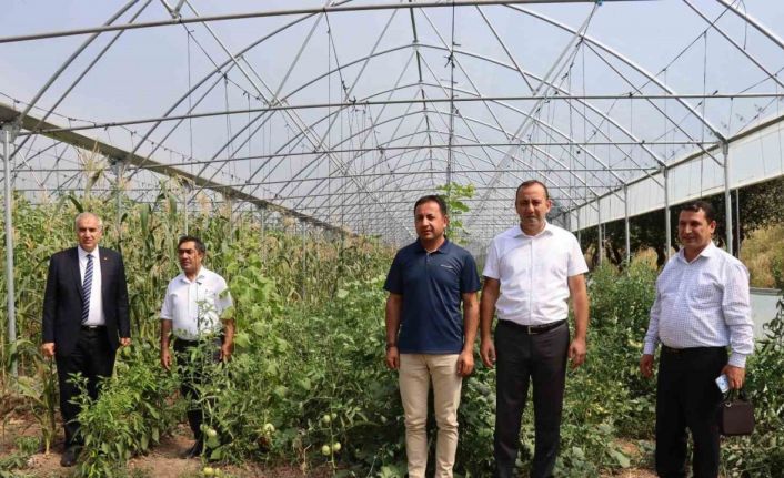 Oltu’da devlet destekli seralar çiftçilerin yüzünü güldürdü