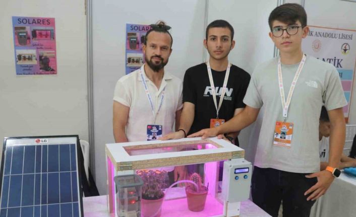 (Özel) Lise öğrencilerinin geliştirdiği proje sayesinde çiftçiler israfın önüne geçecek