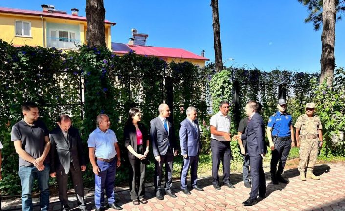 Pertek Kaymakamı Coşkun, göreve başladı