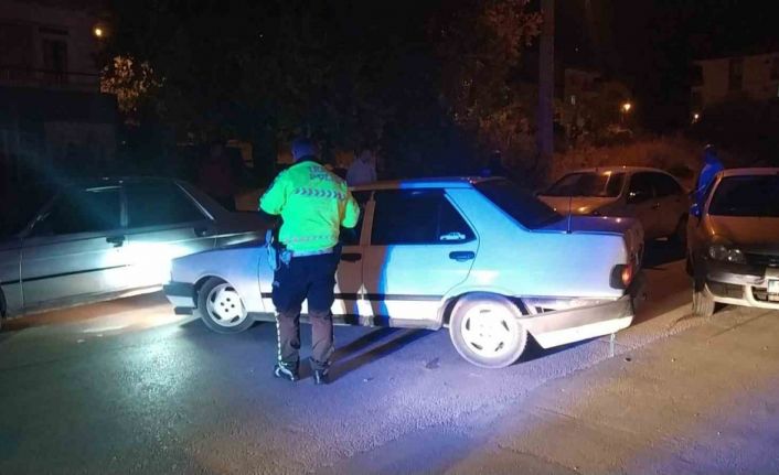 Polisten kaçan alkollü sürücü kaza yapınca yakalandı