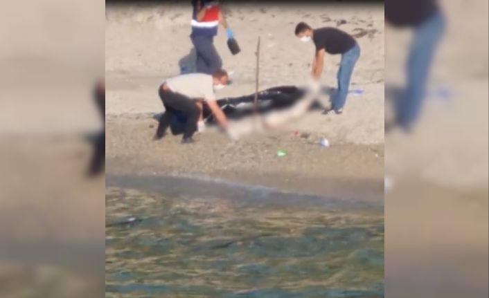 Sahile başı, el ve ayakları olmayan kadın cesedi vurmuştu, dehşet görüntüler ortaya çıktı