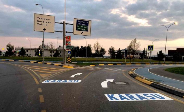 Sakarya Büyükşehir’den şehrin önemli güzergahlarına estetik dokunuş