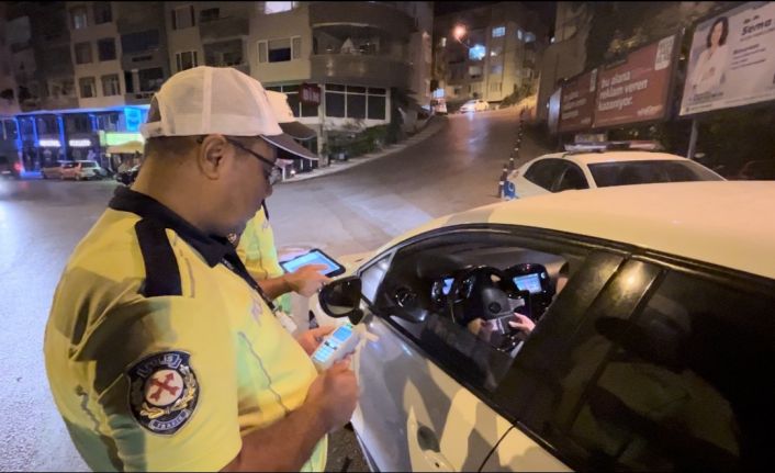 Sinop’ta polisten alkol denetimi