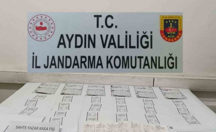 Söke’de 120 bin lira değerinde sahte yazar kasa fişi ele geçirildi