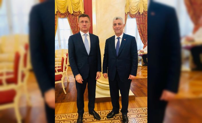 Ticaret Bakanı Bolat, Rusya Başbakan Yardımcısı Novak ile bir araya geldi