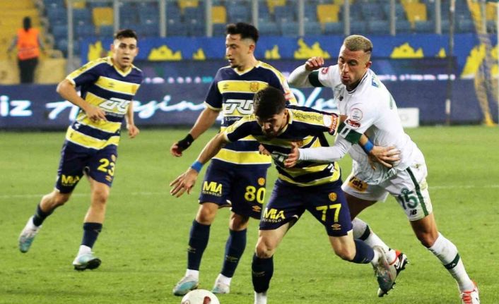 Trendyol Süper Lig: MKE Ankaragücü: 1 - Konyaspor: 1 (Maç sonucu)