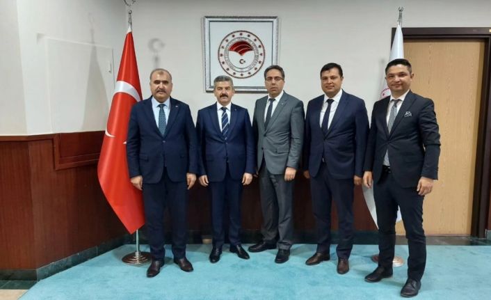 Uşak heyeti 3 bin kişinin istihdam edileceği ‘TDİOSB’ projesi için destek turuna çıktı