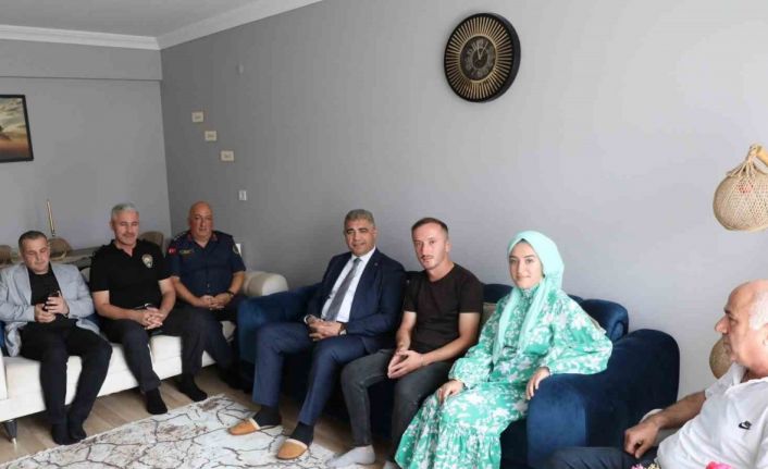 Vali Aslan’dan Kayseri gazisine ziyaret