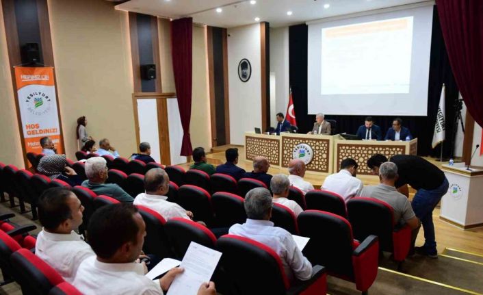 Yeşilyurt Belediye Meclisi Eylül Ayı toplantısını yaptı