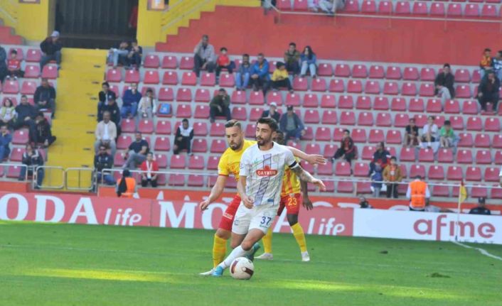Trendyol Süper Lig: Kayserispor: 1 - Çaykur Rizespor: 0 (İlk yarı)