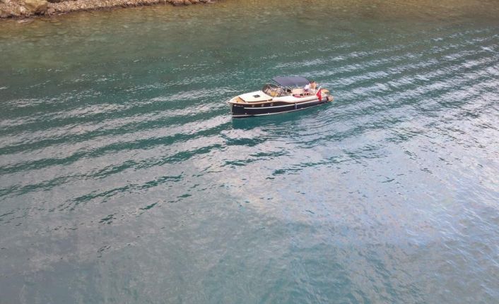 Deniz kirliliği dron ile tespit edildi: 6 bin 140 TL para cezası