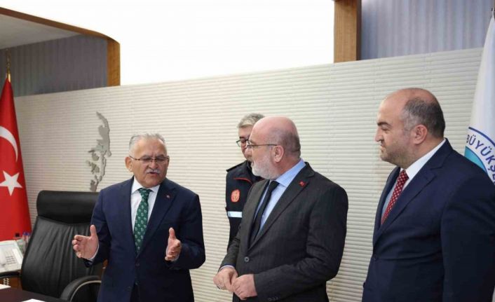 Büyükşehir İtfaiyesi ile Kayseri Üniversitesi arasında iş birliği protokolü