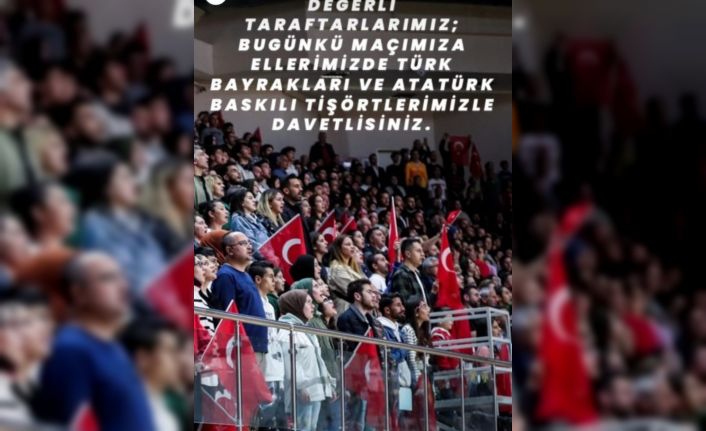 İzmit Belediyespor taraftarları Atatürk baskılı tişört giymeye davet etti