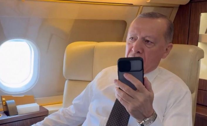 Cumhurbaşkanı Erdoğan, Santa Maria İtalyan Kilisesi Rahibi Bulai ile görüştü