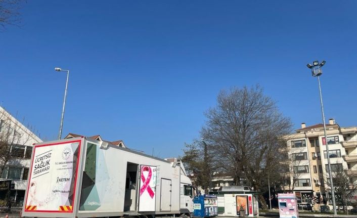 Mobil kanser tarama tırı köy köy geziyor