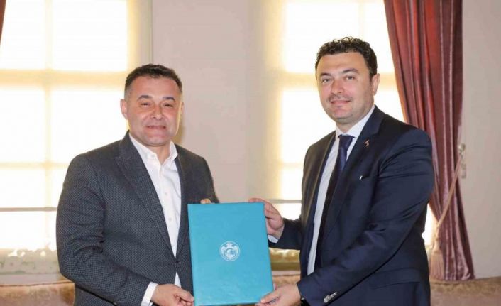 Başkan Yücel’den  tarihi protokol