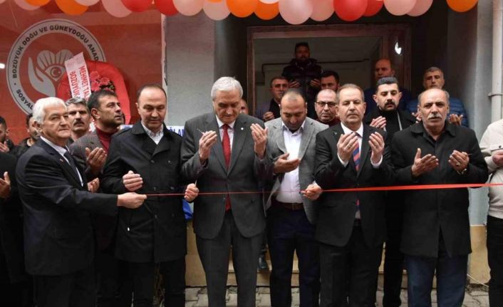 Bozüyük Doğu ve Güneydoğu Anadolu Sosyal Yardımlaşma Derneği törenle hizmete girdi