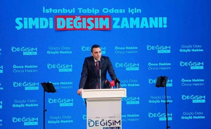 İstanbul Tabip Odası Başkan Adayı Dr. Ahmet Erçek seçim beyannamesini açıkladı