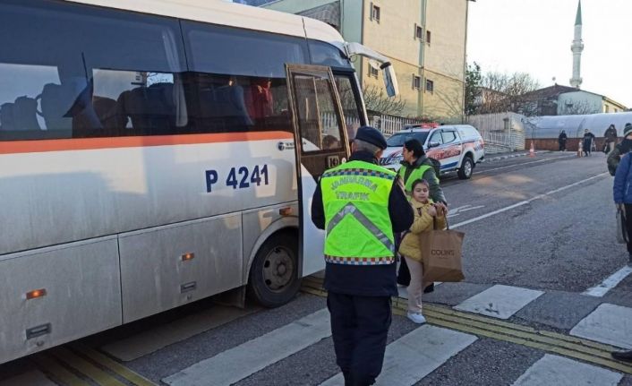 Ocak ayında 112 bin araç kontrol edildi, 605’i trafikten men edildi