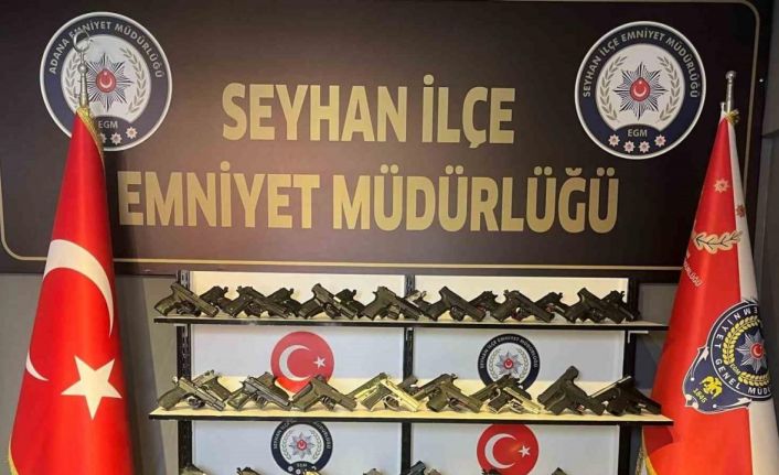Seyhan polisi kendi rekorunu kırdı: 7 günde 90 silah ele geçirdi