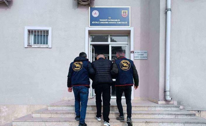 16 yıl 5 ay 4 gün hapis cezası ile aranan şahıs jandarma ekiplerince yakalandı