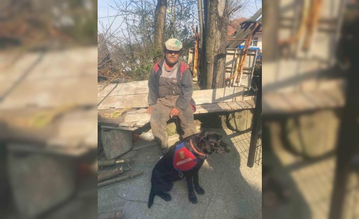 60 yaşındaki zihinsel engelli kayıp adam, 3 kilometre uzakta iz takip köpeği ile bulundu