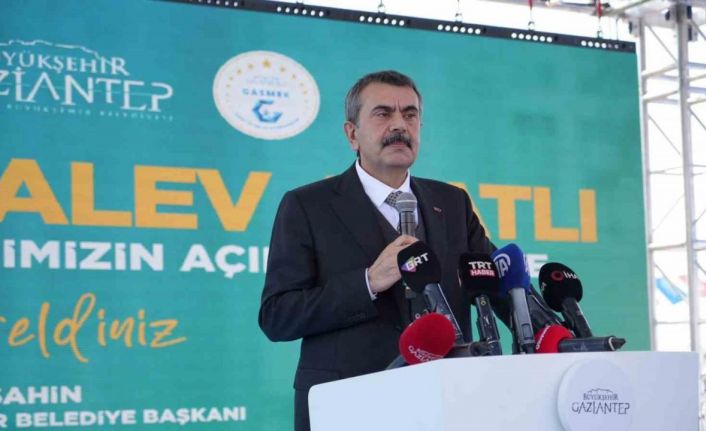 Bakan Yusuf Tekin: "Bu merkez, Alev Alatlı misyonunun ve düşüncelerinin hayata geçmesine katkı sağlayacak"