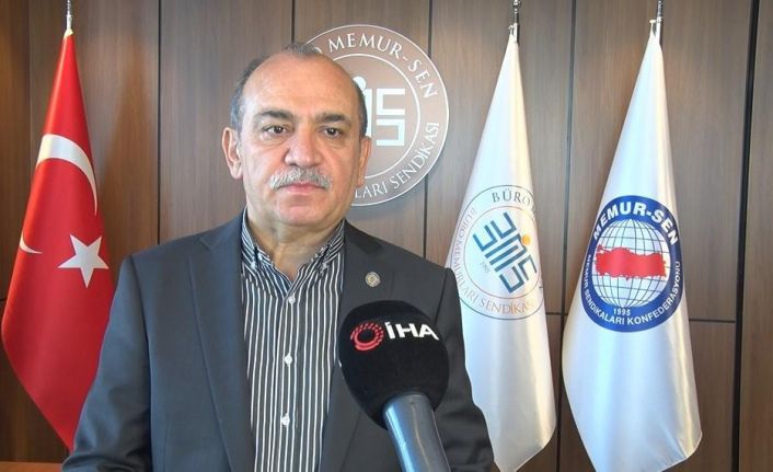 Büro Memur-Sen Genel Başkanı Yazgan: “(Toplu sözleşme ikramiyesi) CHP’yi anlamakta zorlanıyoruz”