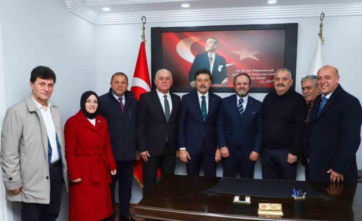 Ergin Aydın’dan esnaf ve sanatkar odalarına "Ortahisar’ı birlikte yöneteceğiz" sözü