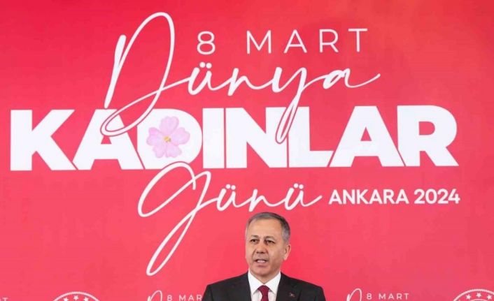 İçişleri Bakanı Yerlikaya: “Teşkilatlarımızda kadına yönelik şiddetle mücadele alanında faaliyet gösteren birim sayısını bin 267’ye yükselttik”